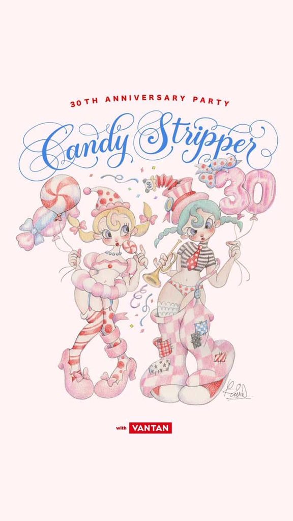 LIVE情報 2026年10月4日：『Candy Stripper 30th Anniversary Party2026 Autumn & Winter Collection 1st FASHION SHOW「CANDY」』＠WITH HARAJUKU HALL｜iLiFE!【あいらいふ】